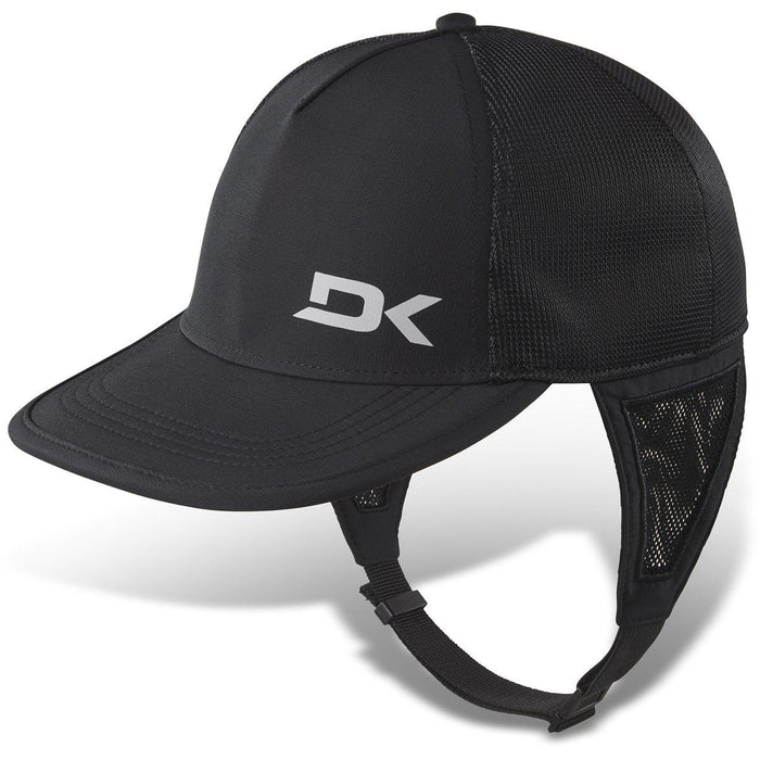 Dakine Surf Trucker Snapback Hat Black with Chin Strap New