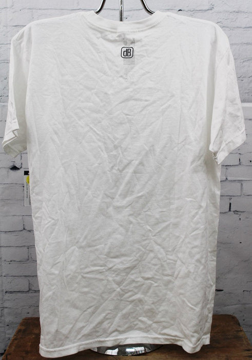 Skullcandy Scurvy T-Shirt Short Sleeve Mens Medium White With Design New