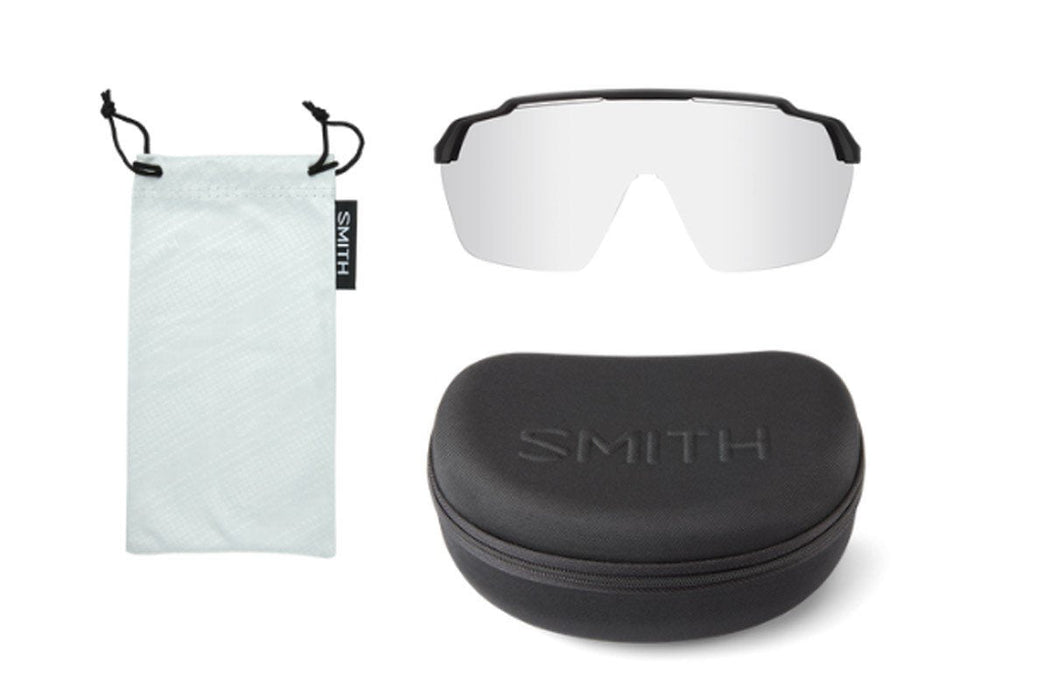 Smith Shift MAG Sunglasses Black Frame, Photochromic Clear to Gray Lens New