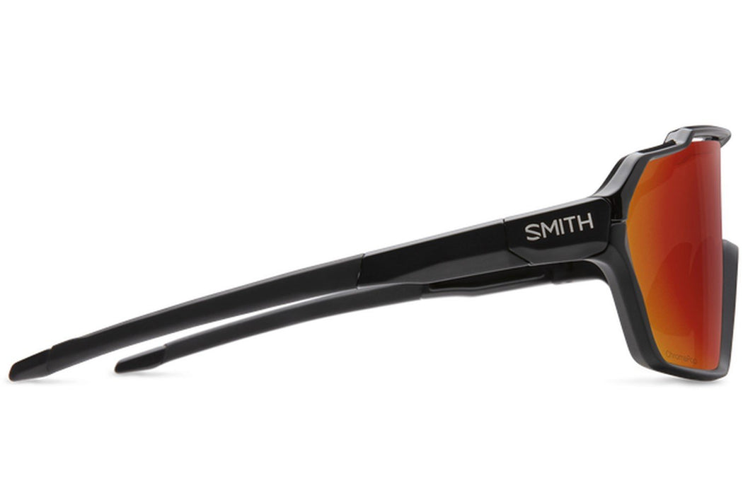 Smith Shift MAG Sunglasses Black Frame, ChromaPop Red Mirror Lens New