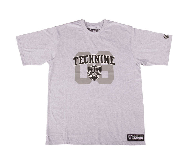 Technine Mens Sideline Short Sleeve T-Shirt XXL Athletic Gray 2XL New