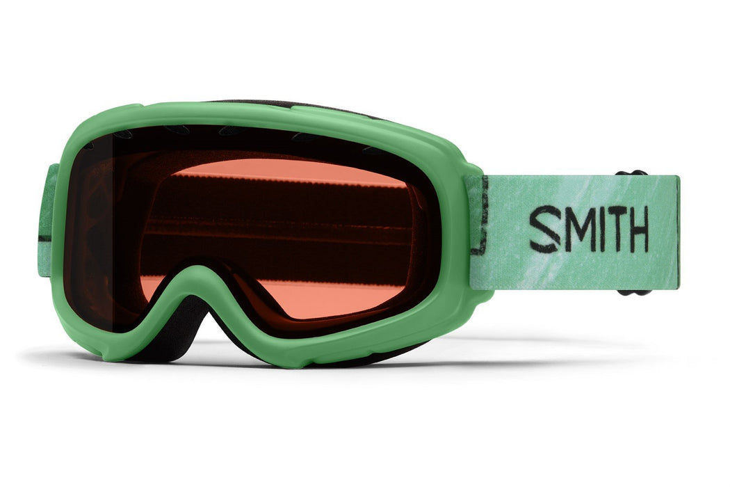 Smith Gambler Youth Ski / Snowboard Goggles, Crayola Forest Green, RC36 Lens New 2023