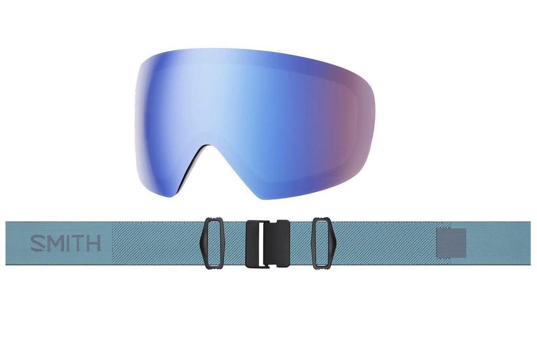 Smith I/O Mag S Ski /Snow Goggles Storm Frame, Everyday Green Mirror + Bonus New