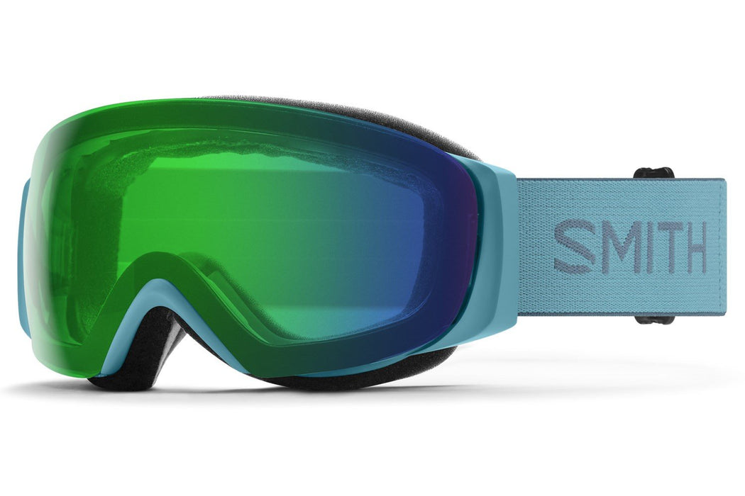 Smith I/O Mag S Ski /Snow Goggles Storm Frame, Everyday Green Mirror + Bonus New