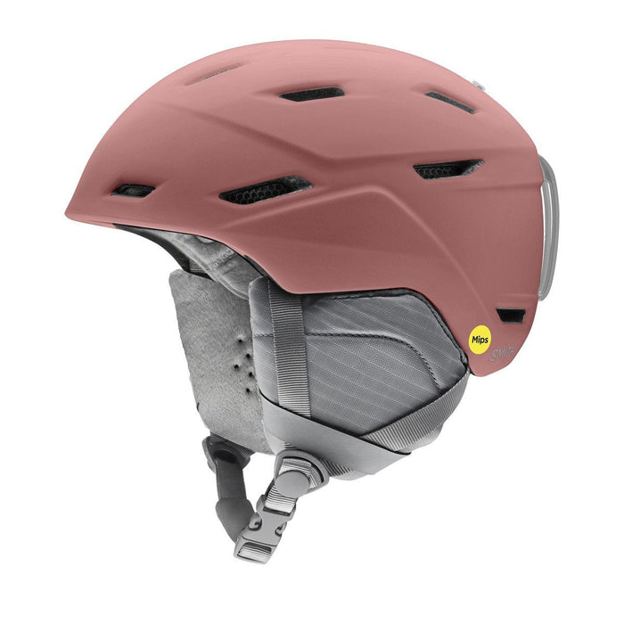 Smith Mirage MIPS Snowboard Helmet Adult Women's Large 59-63 cm Matte Chalk Rose