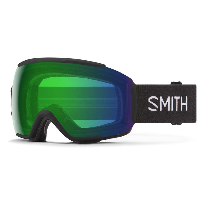 Smith Sequence OTG Ski/Snow Goggles Black Frame, ChromaPop Everyday Green Lens