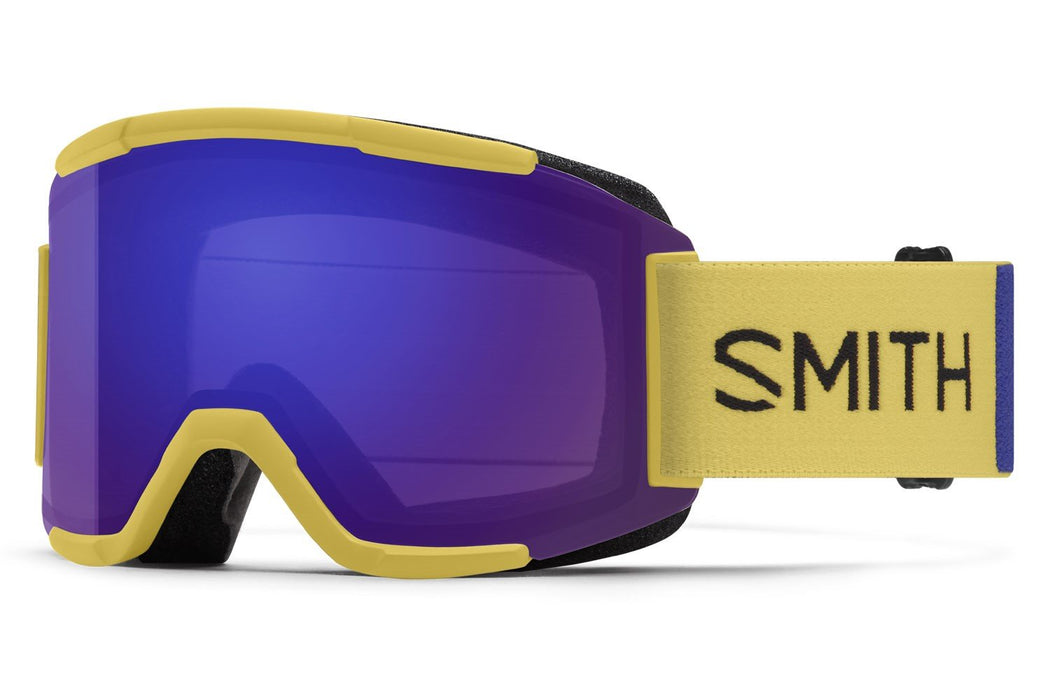 Smith Squad Snow Goggles Brass Colorblock Everyday Violet Mirror