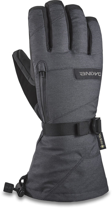 Dakine Titan Gore-Tex Snowboard Gloves, Mens Small, Carbon (w/Removable Liners)