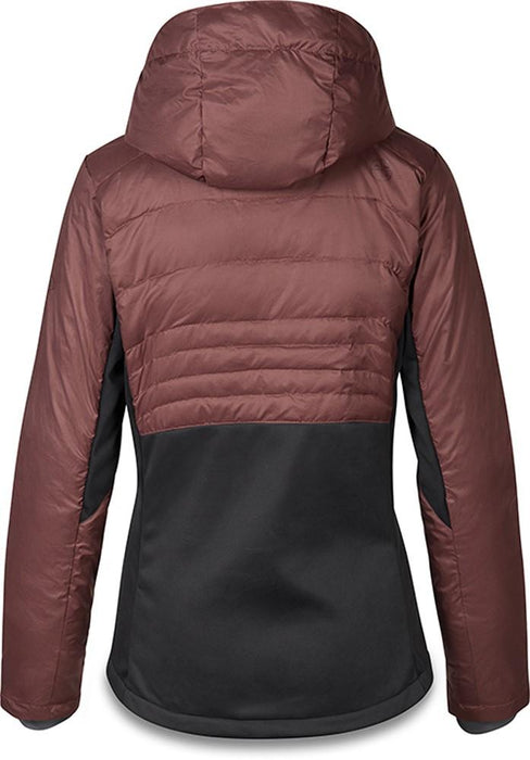 Dakine Transfer Insulator Down Midlayer Jacket, Women's Medium, Rust Brown New