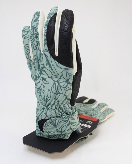 Dakine Tahoe Ski / Snowboard Gloves, Women's Medium, Poppy Iceberg / Black New