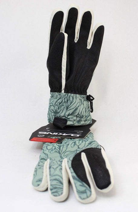 Dakine Tahoe Ski / Snowboard Gloves, Women's Small, Poppy Iceberg / Black New