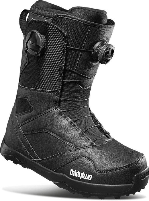 Thirtytwo STW Double Boa Snowboard Boots, US Men's Size 9.5, Black New 2023