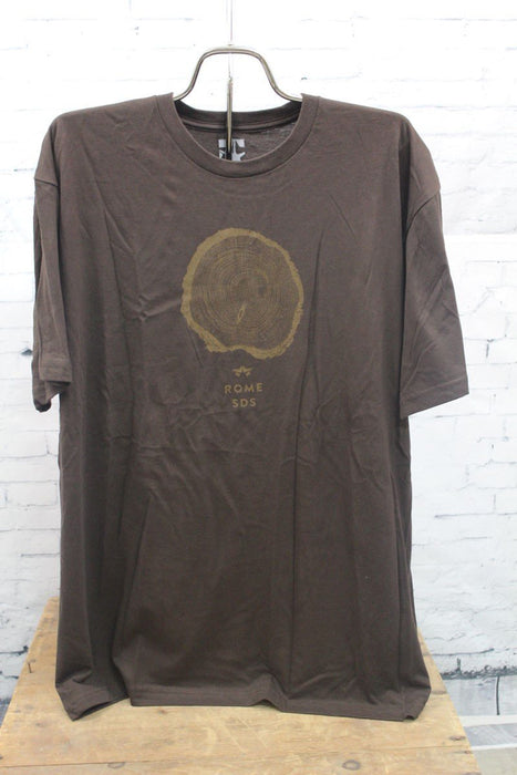Rome Tree  T-Shirt Tee Men's Large Brown