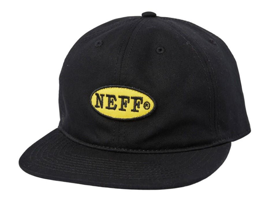 Neff Truckstop Unstructured Cap Snapback Baseball Hat, One Size, Black New
