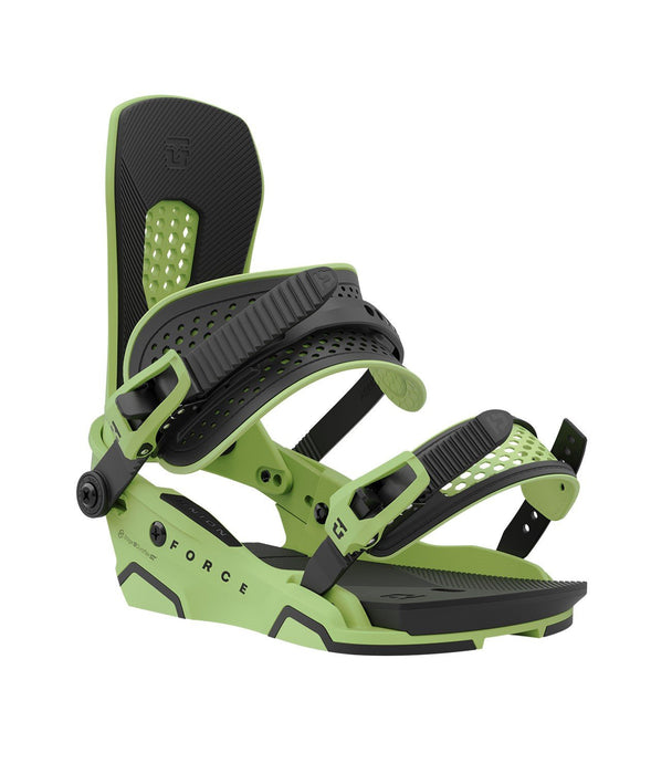 Union Force Snowboard Bindings, Mens Large (US 10.5 - 13), Green New 2024