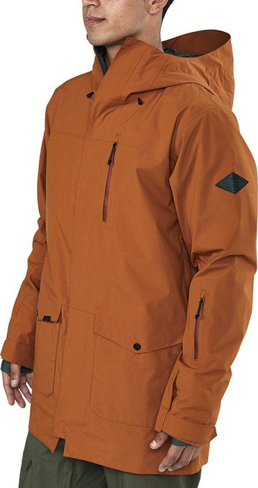 Dakine Vapor 2L Gore-Tex Shell Snowboard Jacket, Men's Large, Ginger New