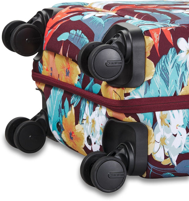 Dakine Verge Carry On Spinner Roller 30L Bag Travel Wheeled Luggage Full Bloom