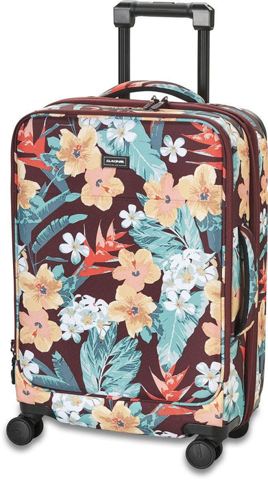 Dakine Verge Carry On Spinner Roller 42L+ Bag Travel Wheeled Luggage Full Bloom