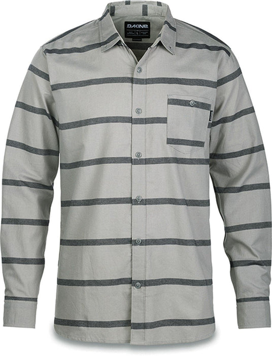 Dakine Valencia Button Down Woven L/S Shirt Men's Large Griffin Grey Stripe New