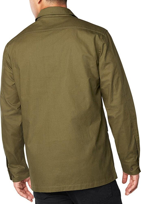 Dakine Wilder Button-Up Long Sleeve Shirt Jacket, Men's Large, Dark Olive New