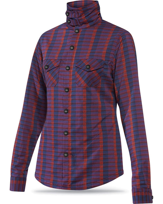 Dakine Women's Cameron Flannel Long Sleeve Lined Shirt Medium Vitro Plaid New