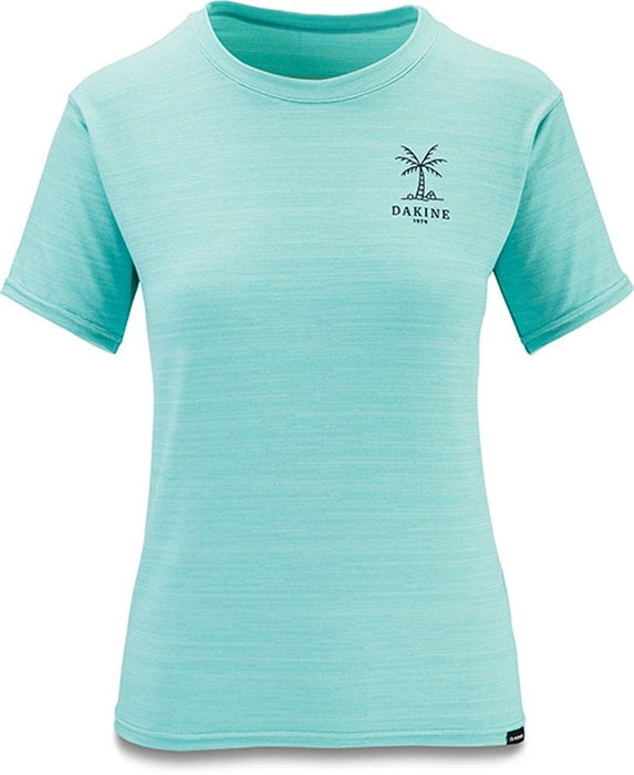 Dakine Dauntless Loose Fit S/S Surf Shirt, Women's Medium, Nile Blue Heather New