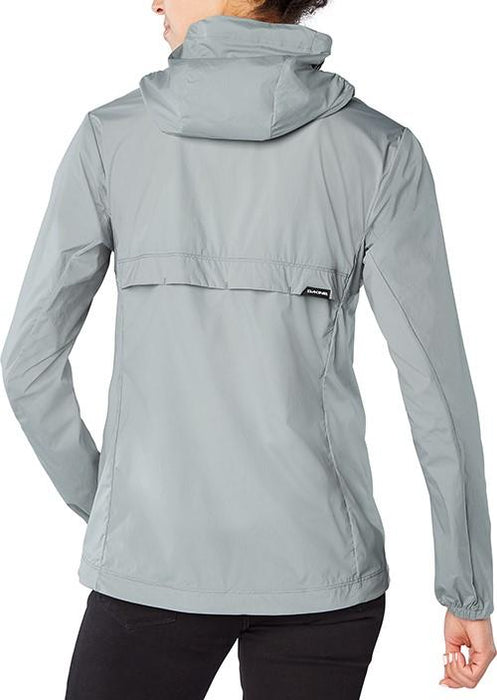 Dakine Reserve Full-Zip Windbreaker Jacket, Women's Medium, Lead Blue Grey New