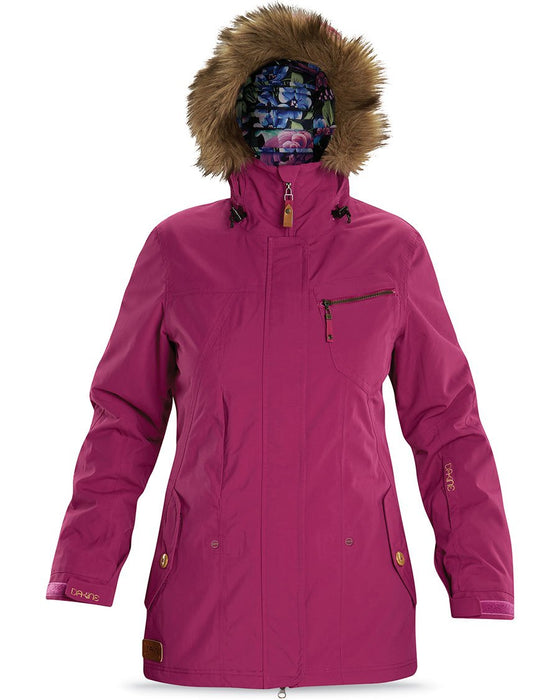 Dakine Wren Insulated Snowboard Jacket Women's Medium Boysenberry New