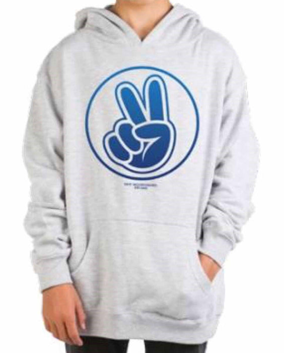 Neff Pais Pullover Hoodie, Boy's Youth Large, Athletic Heather Grey