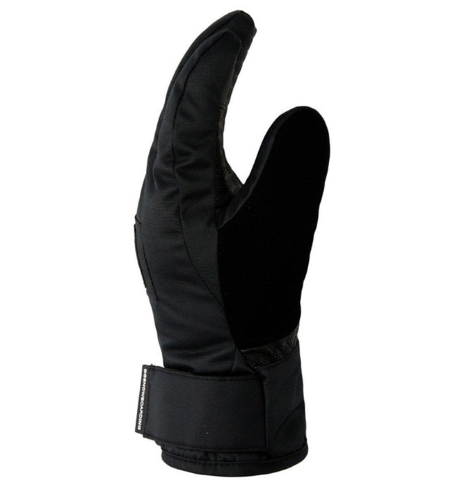 DC Franchise Snowboard Gloves, Boy's Medium, Black New