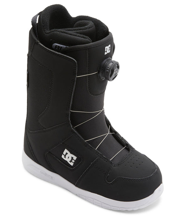 DC Phase Boa Snowboard Boots, US Women's Size 9, Black/White New 2024
