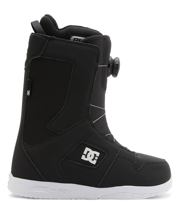DC Phase Boa Snowboard Boots, US Women's Size 7.5, Black/White New 2024