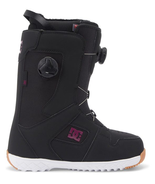 DC Phase Boa Pro Snowboard Boots, US Women's Size 7.5, Black/Purple New 2024