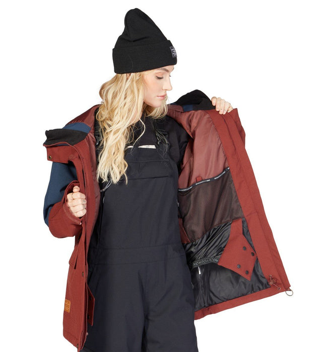 DC Liberate 15K Insluated Snowboard Jacket, Women's Size Medium, Andora