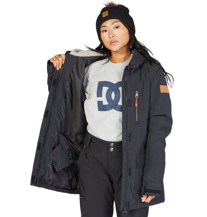 DC Bandwidth Snowboard Jacket, Women's Medium, Black