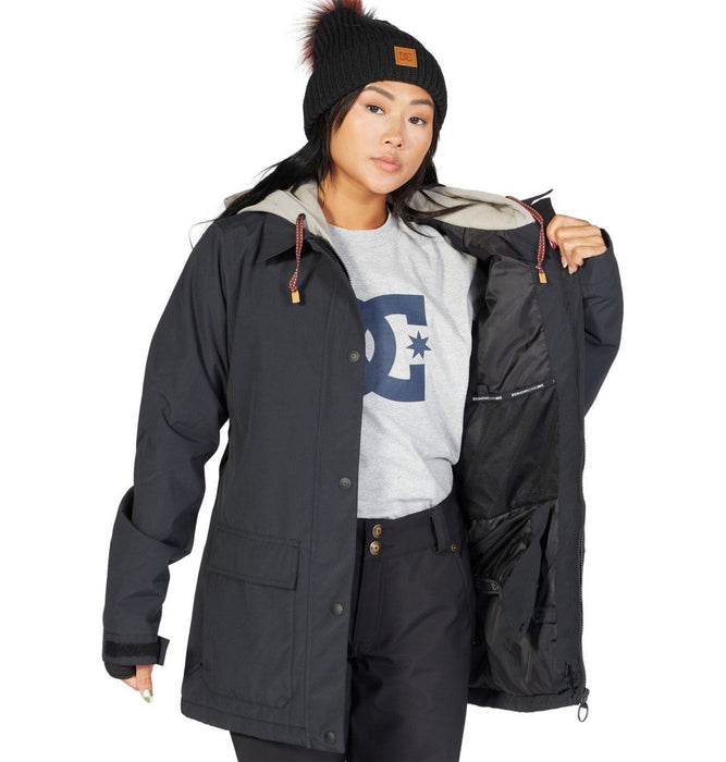 DC Bandwidth Snowboard Jacket, Women's Medium, Black
