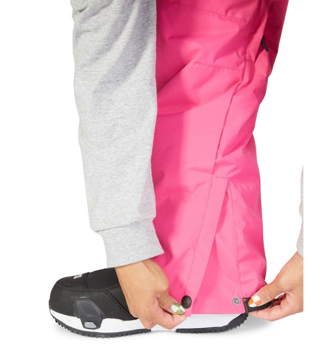 DC Nonchalant Snowboard Pants, Women's Size Large, Crazy Pink New