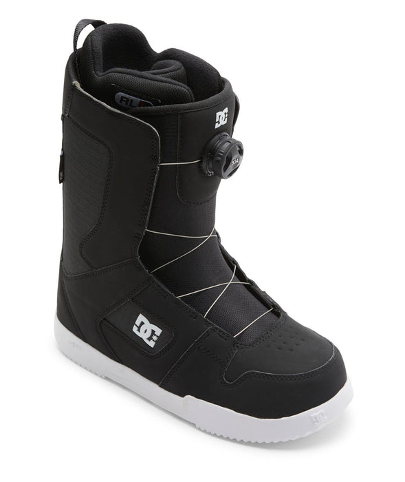 DC Control Double Boa Snowboard Boots, Men's Size 11, Black / White New 2024