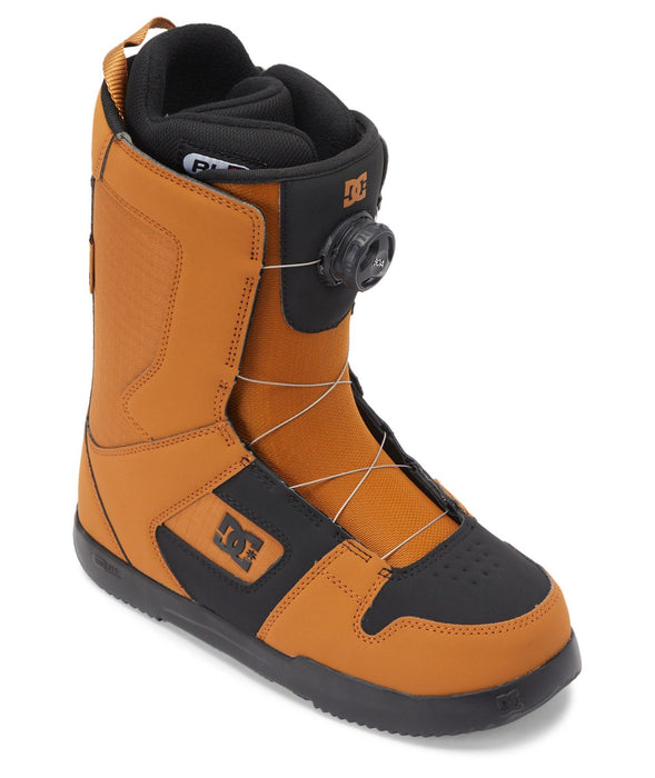 DC Phase Boa Snowboard Boots, US Men's Size 10, Wheat/Black New 2024