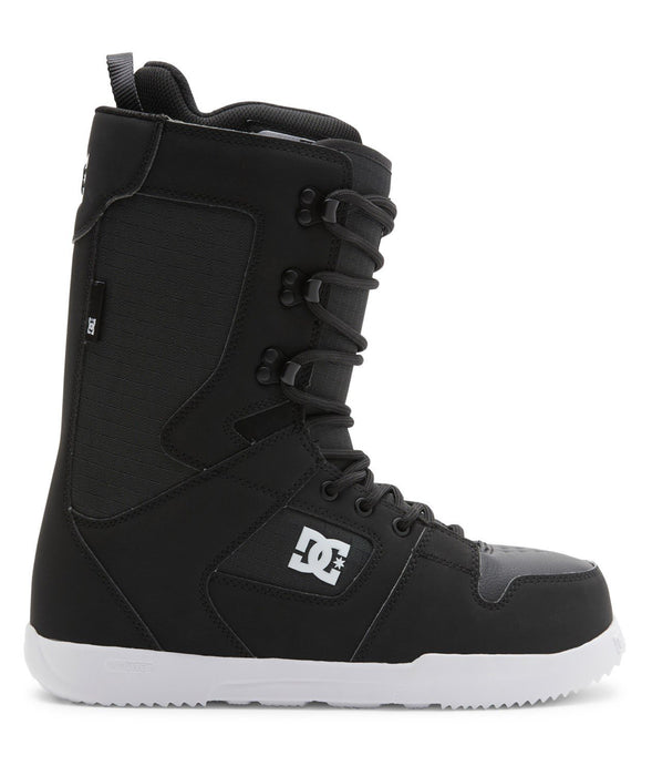 DC Phase Lace-up Snowboard Boots, US Men's Size 10, Black/White New 2024