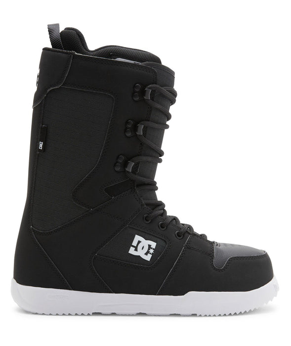 DC Phase Lace-up Snowboard Boots, US Men's Size 12, Black/White New 2024