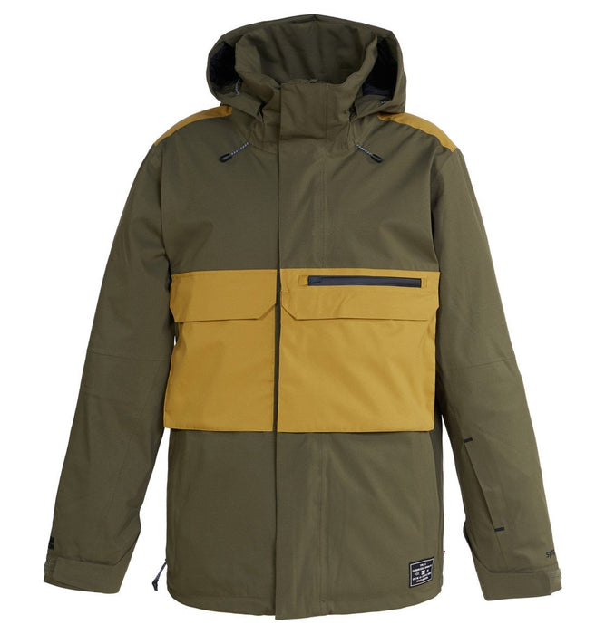 DC Recon 45K Insulated Snowboard Jacket, Men's Medium, Ivy Green New