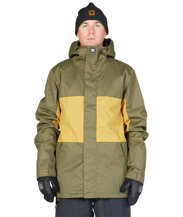 DC Defy Snowboard Jacket, Men's Size Medium, Ivy Green