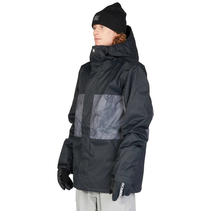 DC Defy Snowboard Jacket, Men's Size Medium, Black