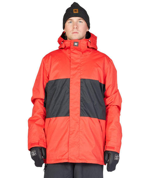 DC Defy Snowboard Jacket Men s Size Medium Racing Red