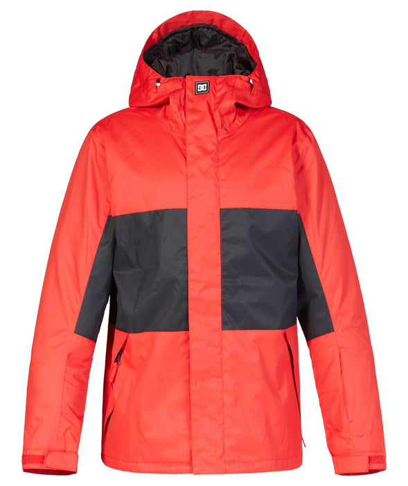 DC Defy Snowboard Jacket, Men's Size Medium, Racing Red