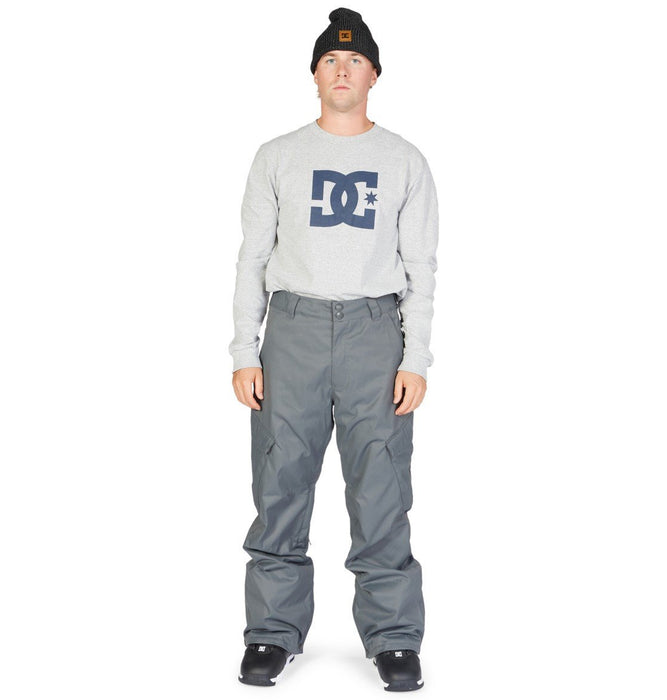 DC Banshee Snowboard Pants, Men's Size Extra Large/XL, Dark Shadow Gray New