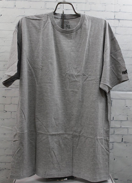 Neff Basic Short Sleeve T-Shirt Men's Extra Large Gray XL