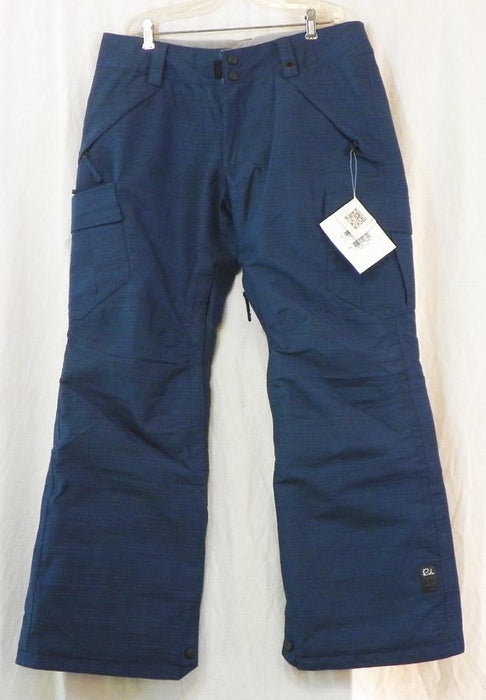 Ride Beacon Snowboard Pants, Women's Medium, Twilight Navy Blue Slub