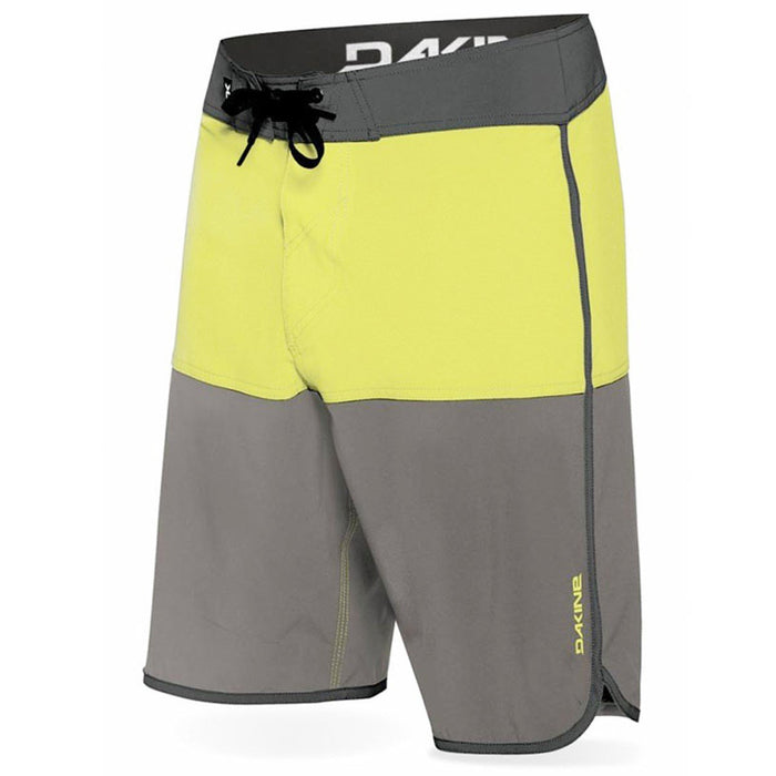 Dakine Men's Blockhead Board Shorts Size 32 Sulphur Yellow Grey New Boardshorts